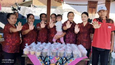 Kegiatan Posyandu Balita Bersinergi dengan Pelaksanaan Skrining PTM Terintegrasi  CKG